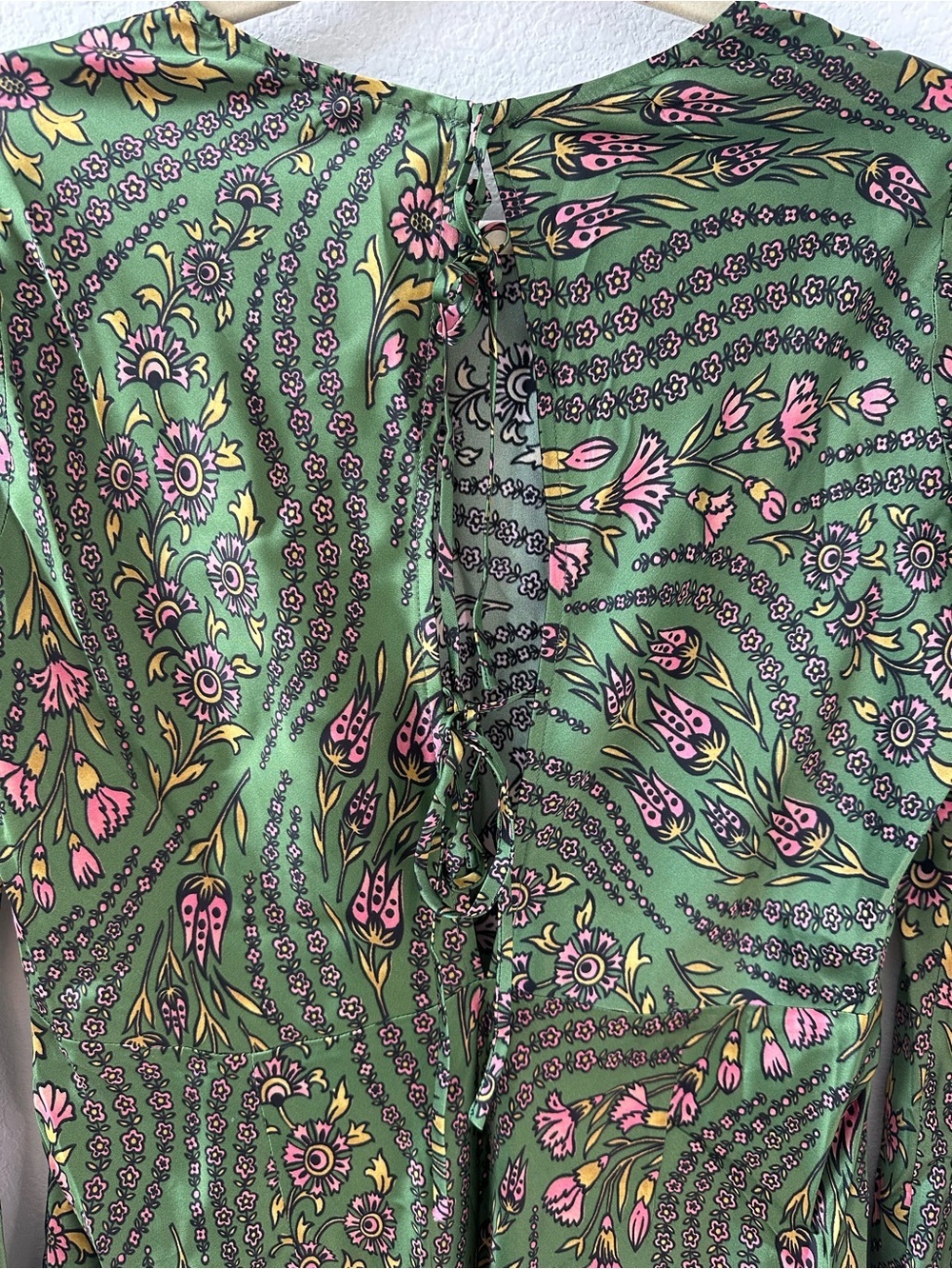 VERONICA BEARD Gemma Maxi
Green Floral Dress SZ US 8 - Picture 7 of 7